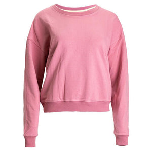 Women's Pickleball Paddles Sweatshirt Rose Apparel CourtLife