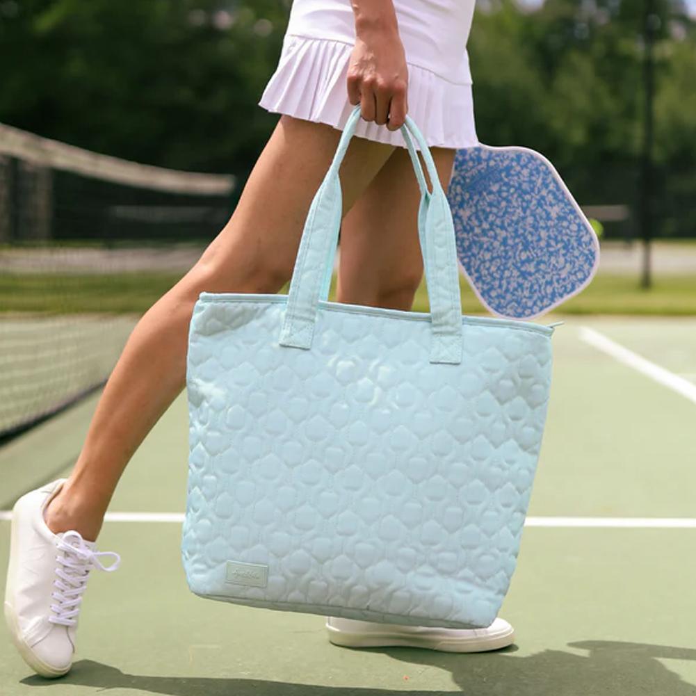 Women`s Pickleball Court Carryall Tote Bags Ame And Lulu