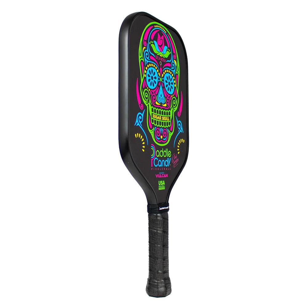 Paddle Candy Sugar Skull DLR Edition Pickleball Paddle Black Racquets Vulcan
