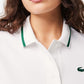 Women's Pique Tennis Polo with Contrast Stripped Collar Apparel Lacoste
