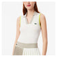 Women's Ultra-Dry UPF30 Tech Tennis Polo White and Hammam Apparel Lacoste
