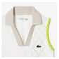 Women's Ultra-Dry UPF30 Tech Tennis Polo White and Hammam Apparel Lacoste