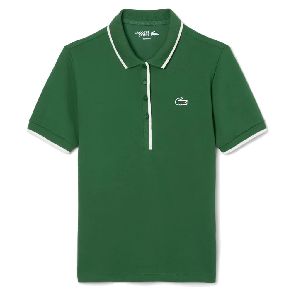 Women`s Heritage Short Sleeve Ultra Dry Tennis Polo Apparel Lacoste
