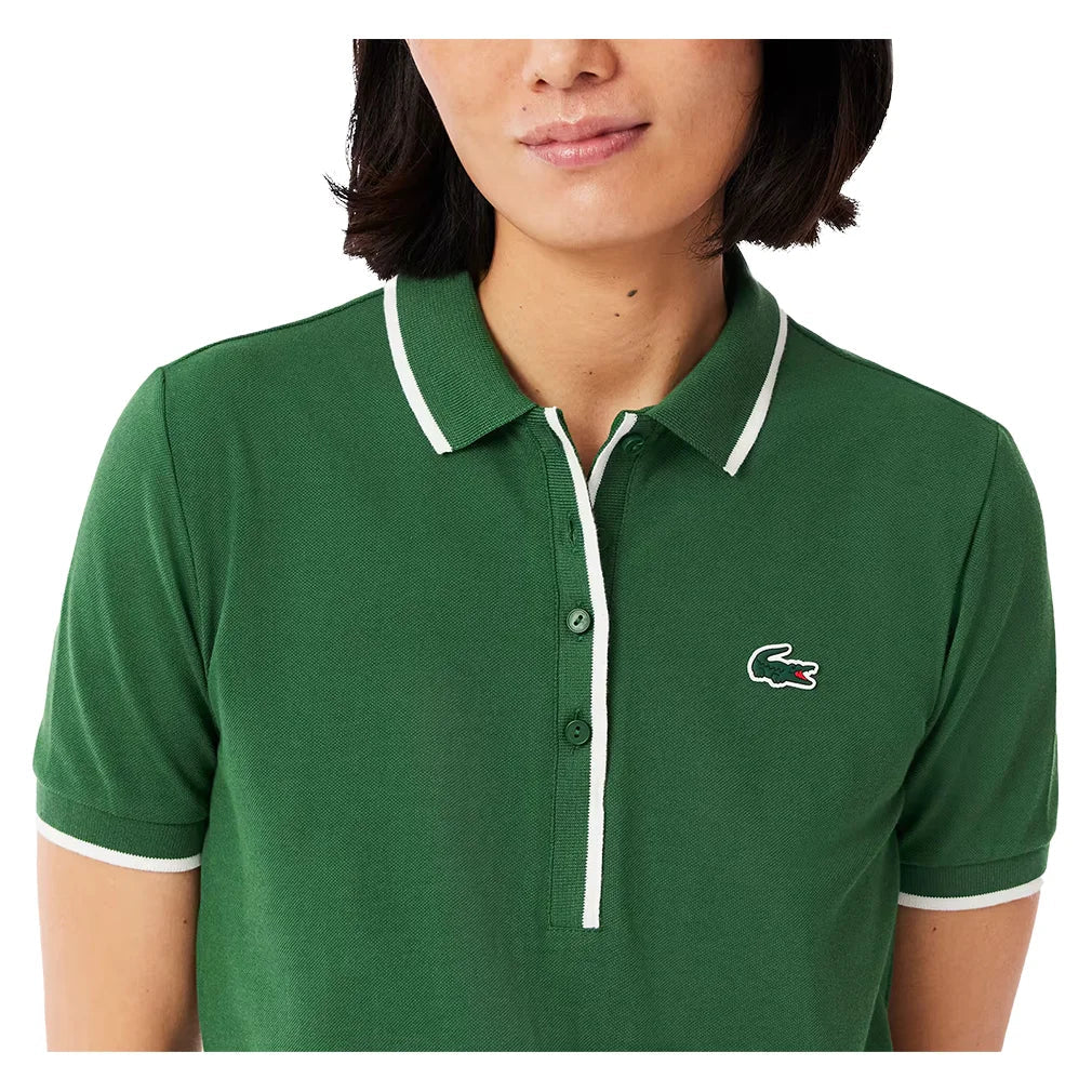 Women`s Heritage Short Sleeve Ultra Dry Tennis Polo Apparel Lacoste