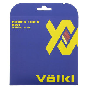Power Fiber Pro Lava Tennis String Strings Volkl