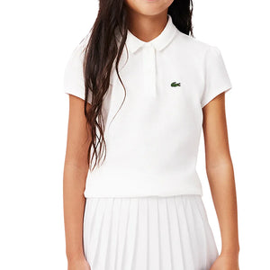 Girls' Scallop Tennis Polo Apparel Lacoste