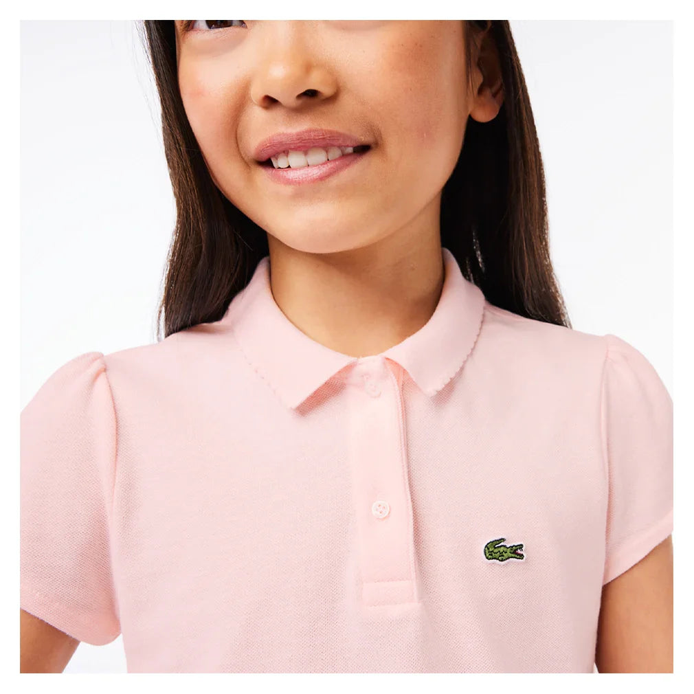 Girls' Scallop Tennis Polo Apparel Lacoste