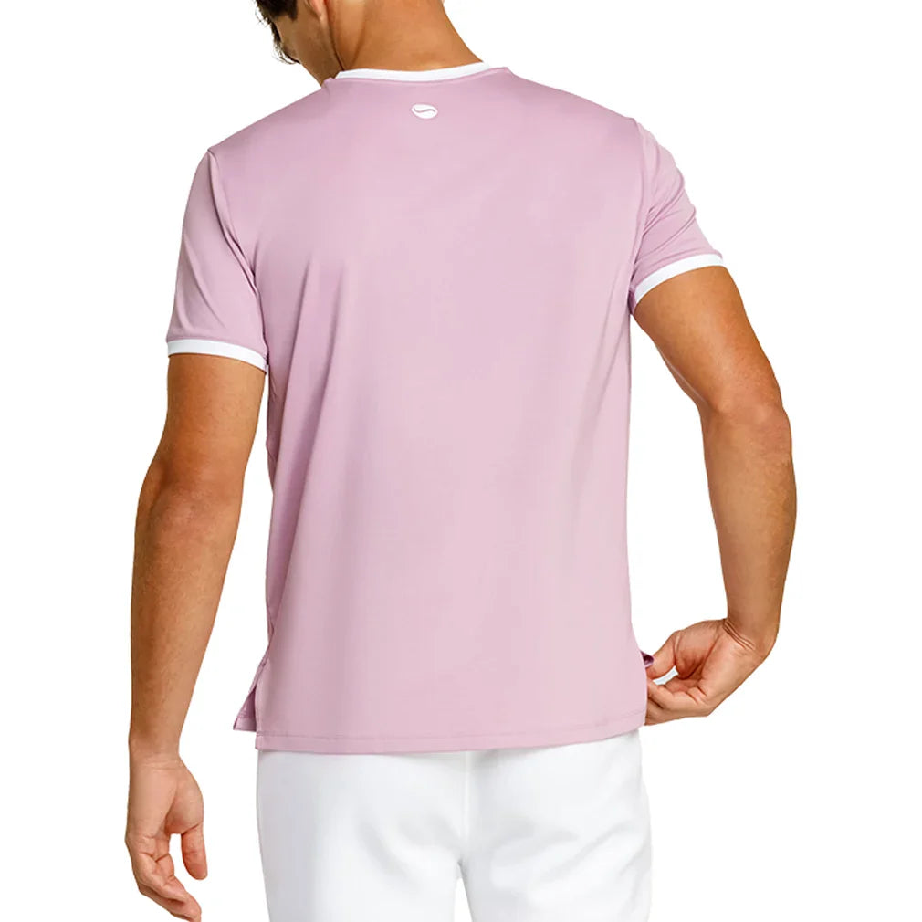 Men`s Ronaldo Short Sleeve Pickleball Tee Apparel Spin-It