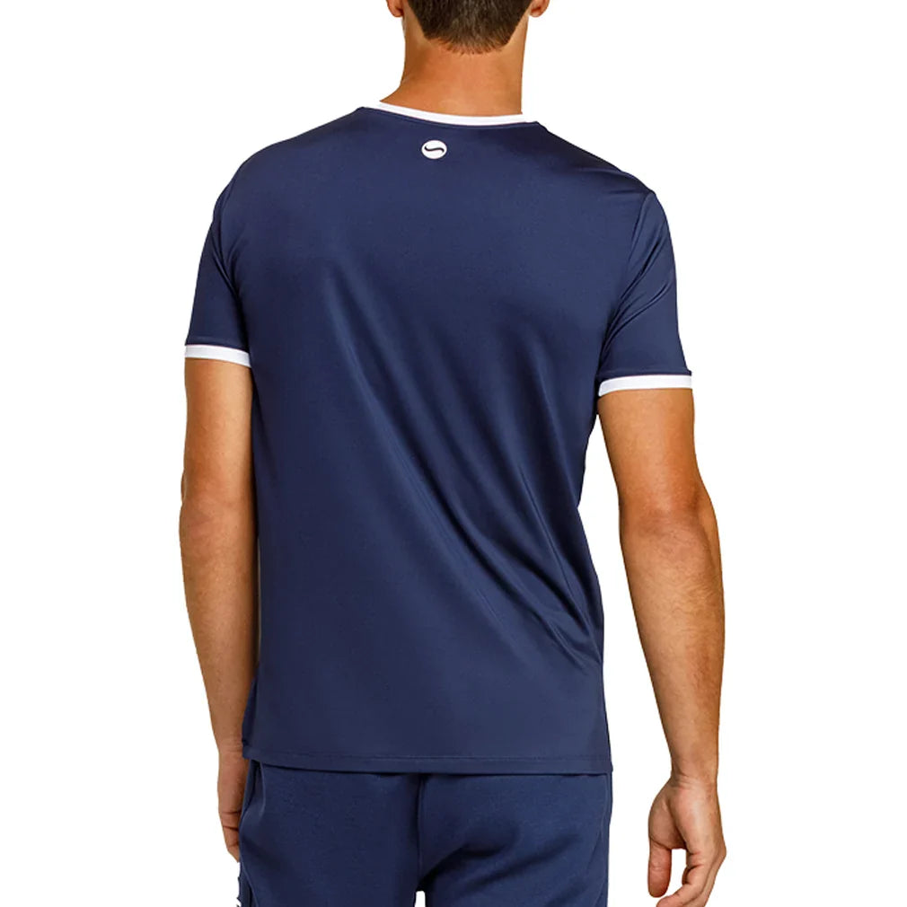 Men`s Ronaldo Short Sleeve Pickleball Tee Apparel Spin-It