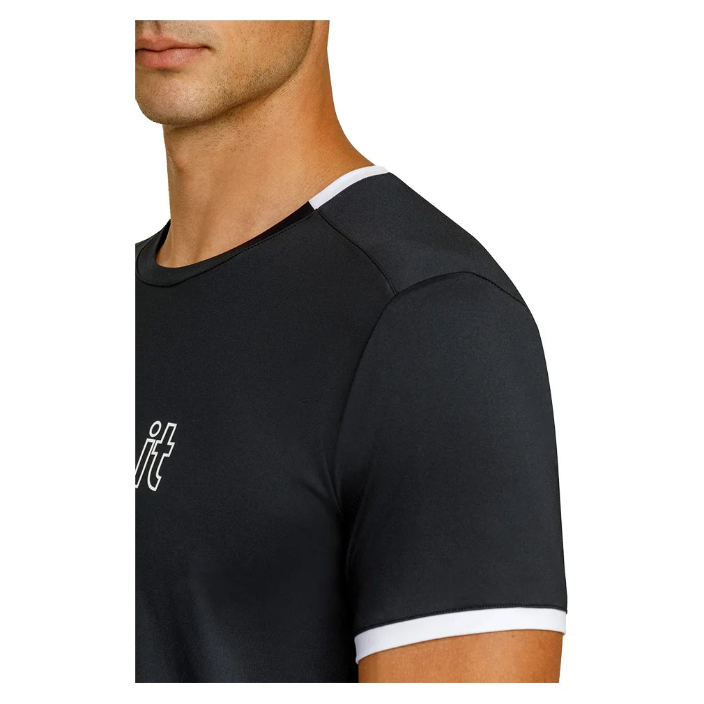 Men`s Ronaldo Short Sleeve Pickleball Tee Apparel Spin-It