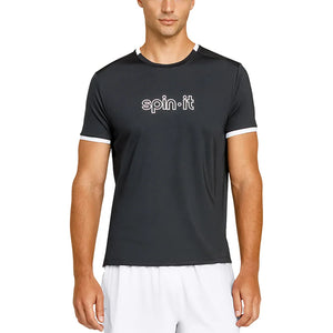 Men`s Ronaldo Short Sleeve Pickleball Tee Apparel Spin-It