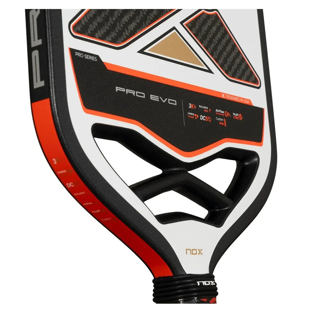 Pro Evo Pickleball Paddle Racquets Nox