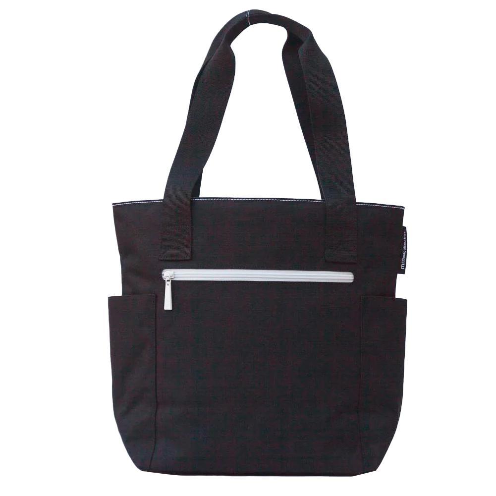 Paddle/Racquet Tote Black and Sea Salt Maggiemather