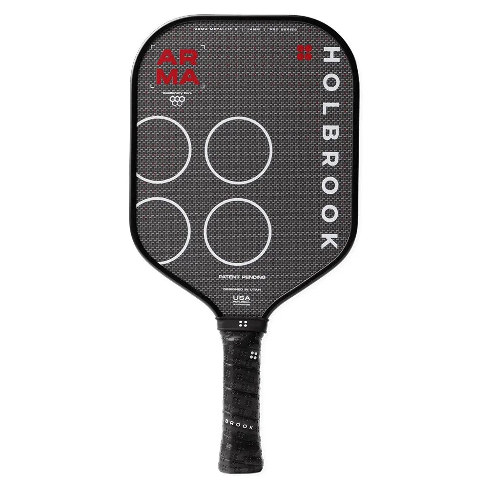 Arma S Metallic 14mm Pickleball Paddle Racquets Holbrook