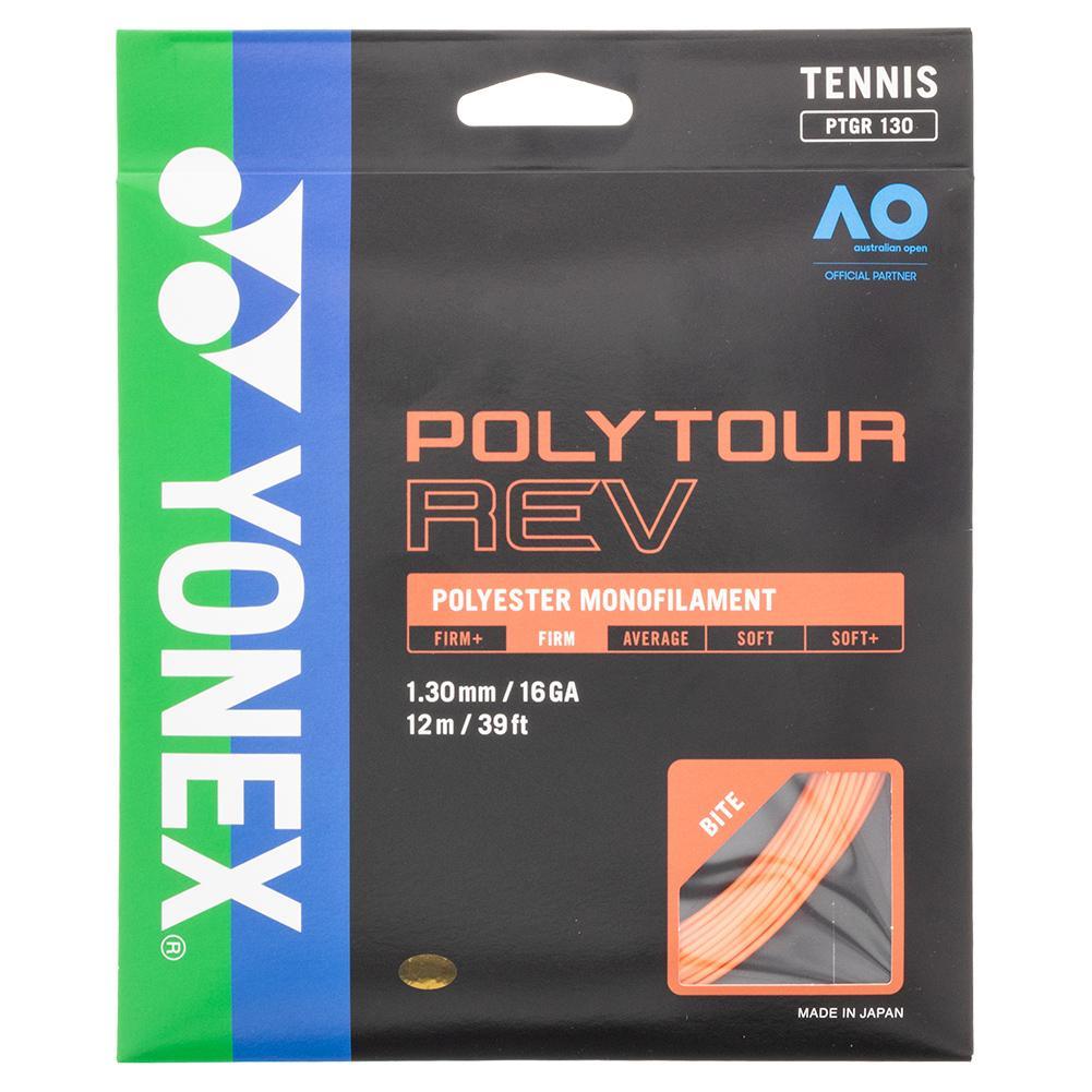 POLYTOUR REV Tennis String Bright Orange Strings Yonex