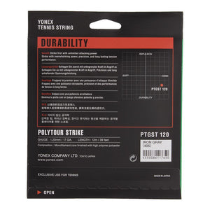POLYTOUR STRIKE Tennis String Iron Gray Strings Yonex
