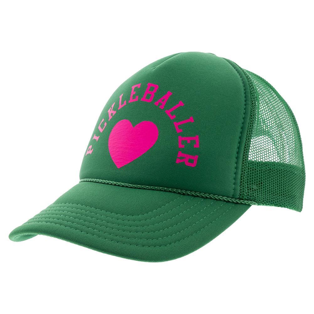 Pickleball Trucker Hat Green Apparel Runway Athletics