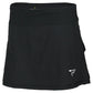 Womens Performance Tennis Skort Black Apparel Paddletek