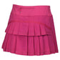 Womens Performance Tennis Skort Fuchsia Apparel Paddletek