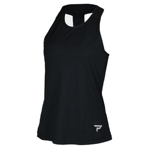 Womens Performance Tennis Tank Black Apparel Paddletek