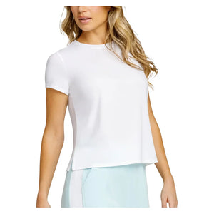 Women`s Bijou Boxy Short Sleeve Pickleball Top Apparel Spin-It