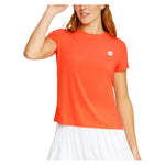 Women`s Bijou Boxy Short Sleeve Pickleball Top Apparel Spin-It