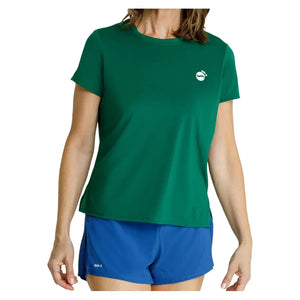 Women`s Bijou Boxy Short Sleeve Pickleball Top Apparel Spin-It