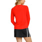 Womens Friday Longsleeve Pickleball Top Flamenco Apparel Spin-It