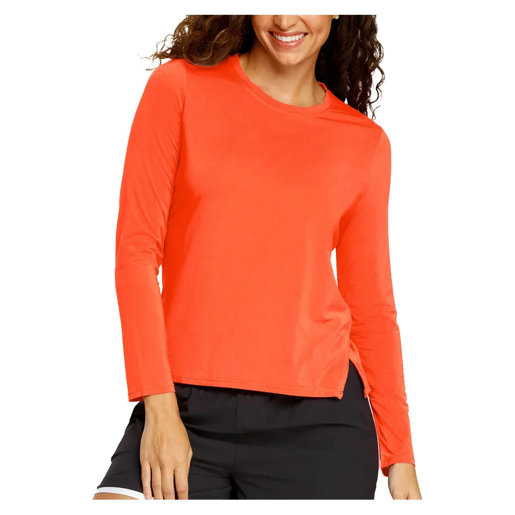 Women`s Friday Long Sleeve Pickleball Top Apparel Spin-It