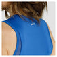 Women`s Yana Cropped Pickleball Tank with Bra Monaco Blue Apparel Spin-It