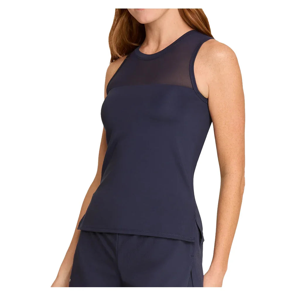 Women`s Jaedyn Tennis Tank with Bra Apparel Spin-It