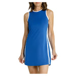 Women`s Susannah Pickleball Dress Monaco Blue Apparel Spin-It
