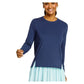Women`s Friday Long Sleeve Pickleball Top Apparel Spin-It