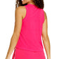 Women`s Machli Swing Pickleball Tank Vivid Pink and Chalk Apparel Spin-It