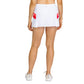 Women's Jupiter 12.5 Inch Box Pleat Pickleball Skort Lychee Pink Apparel Tail