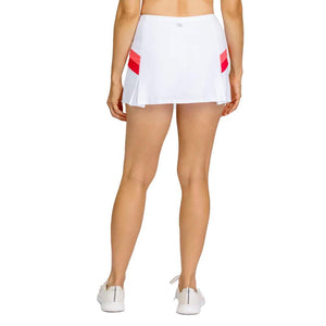 Women's Jupiter 12.5 Inch Box Pleat Pickleball Skort Lychee Pink Apparel Tail