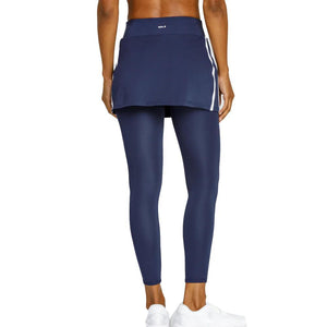 Womens Annia Pickleball Skeggings Navy Blue Apparel Spin-It