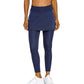 Womens Annia Pickleball Skeggings Navy Blue Apparel Spin-It