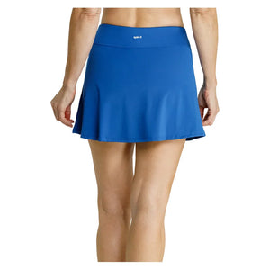 Women`s Ellis 13.5 Inch Pickleball Skort Monaco Blue Apparel Spin-It