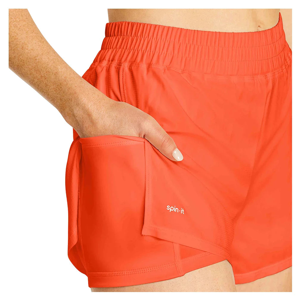 Women`s Lavelle 2.5 Inch Pickleball Shorts Apparel Spin-It