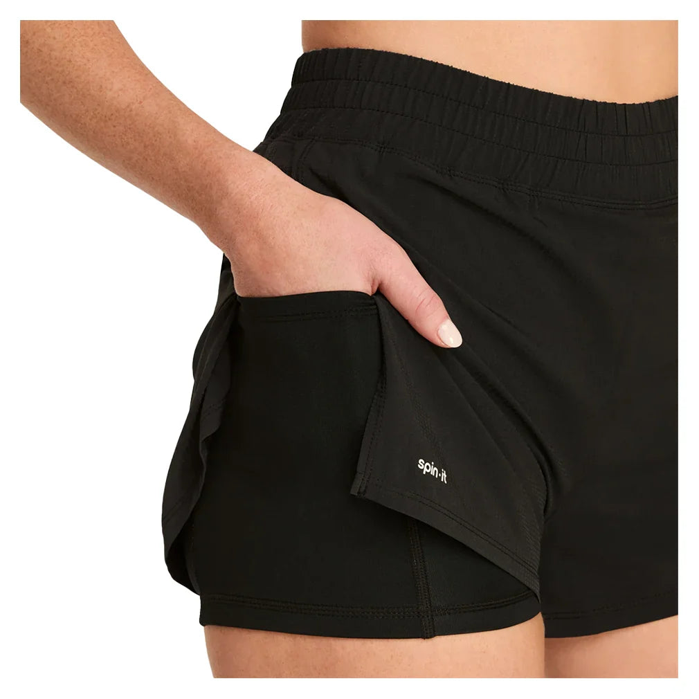 Women`s Lavelle 2.5 Inch Pickleball Shorts Apparel Spin-It