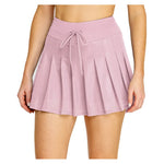 Women`s Kelli 14.5 Inch Pleated Pickleball Skort Lavender Mist Apparel Spin-It