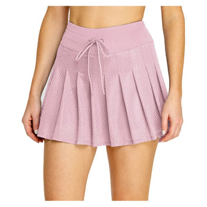 Women`s Kelli 14.5 Inch Pleated Pickleball Skort Lavender Mist Apparel Spin-It