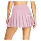 Women`s Kelli 14.5 Inch Pleated Pickleball Skort Lavender Mist Apparel Spin-It
