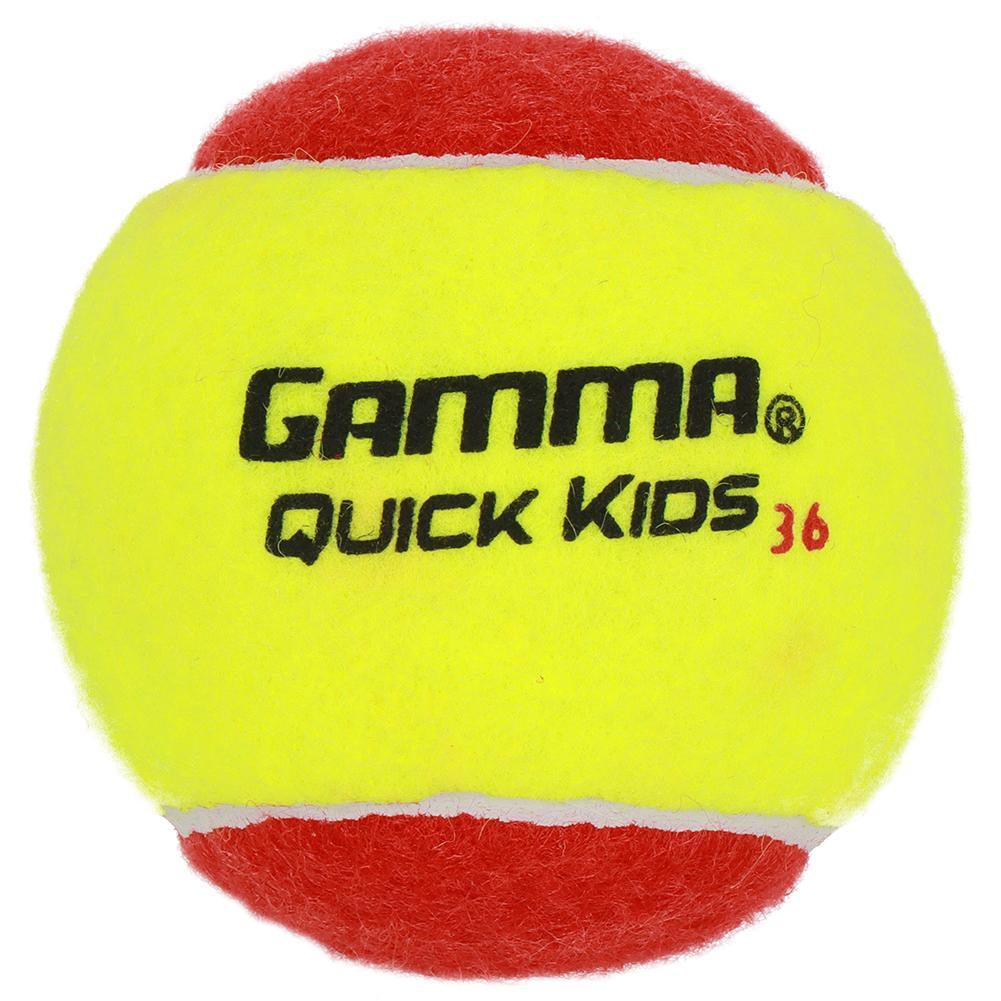 Quick Kids 36 Tennis Balls 12pk Gamma