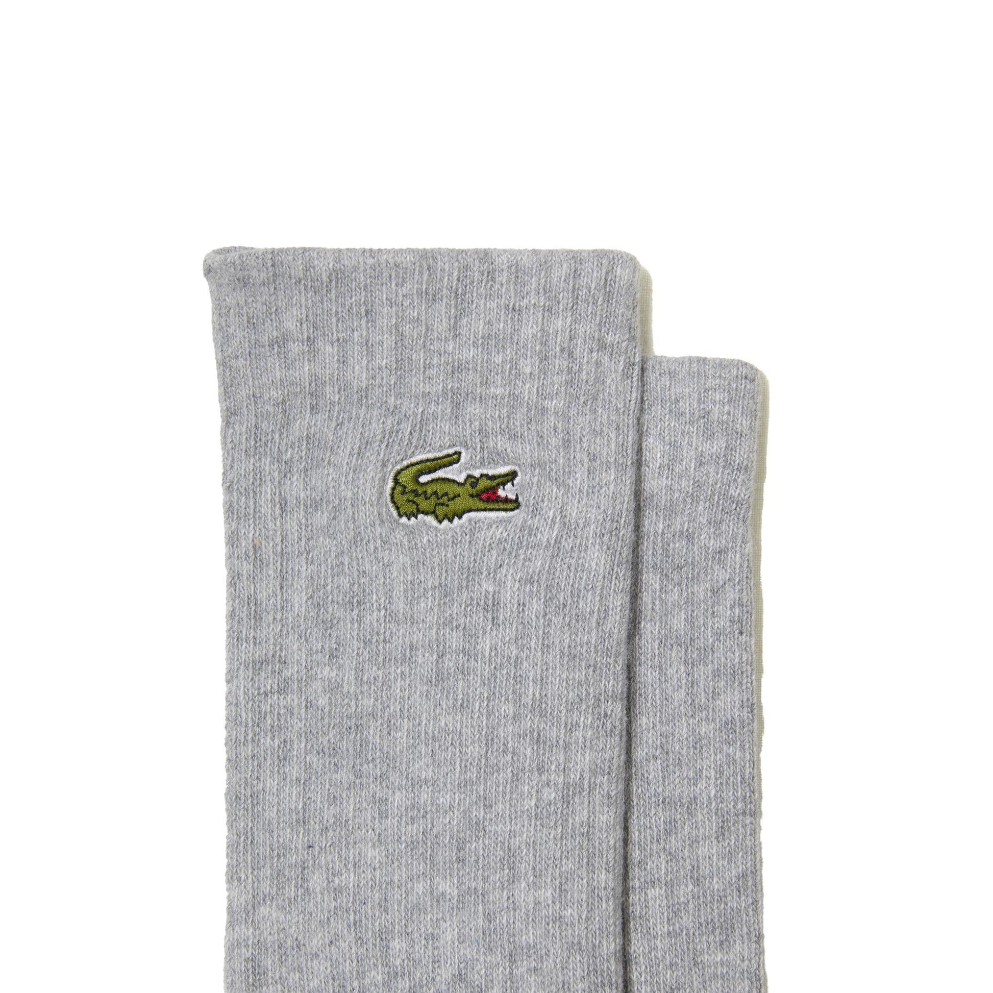 Unisex Core Performance Solid Jersey Tennis Tube Socks 3 Pack Lacoste