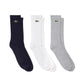 Unisex Core Performance Solid Jersey Tennis Tube Socks 3 Pack Lacoste