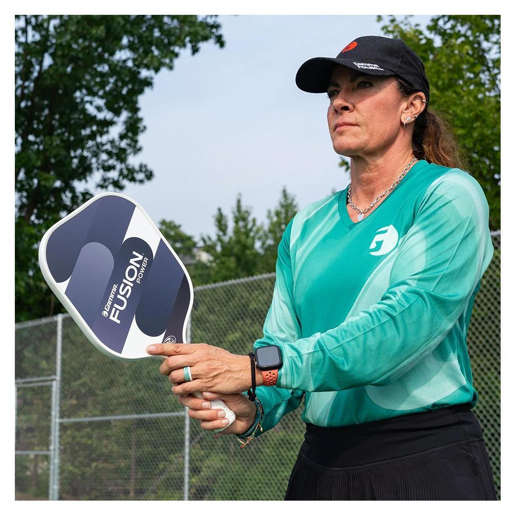 Fusion Power Pickleball Paddle Black Racquets Gamma