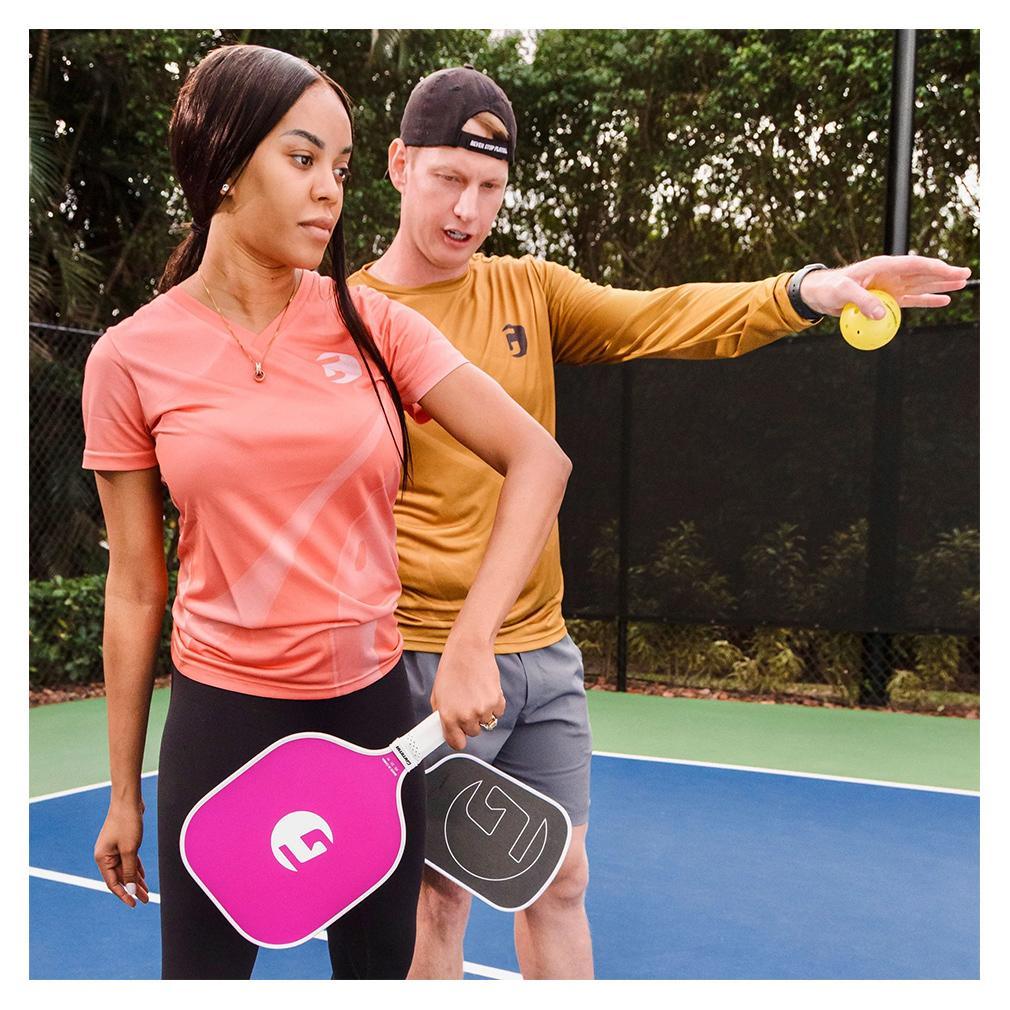 Fusion Power Pickleball Paddle Pink Racquets Gamma