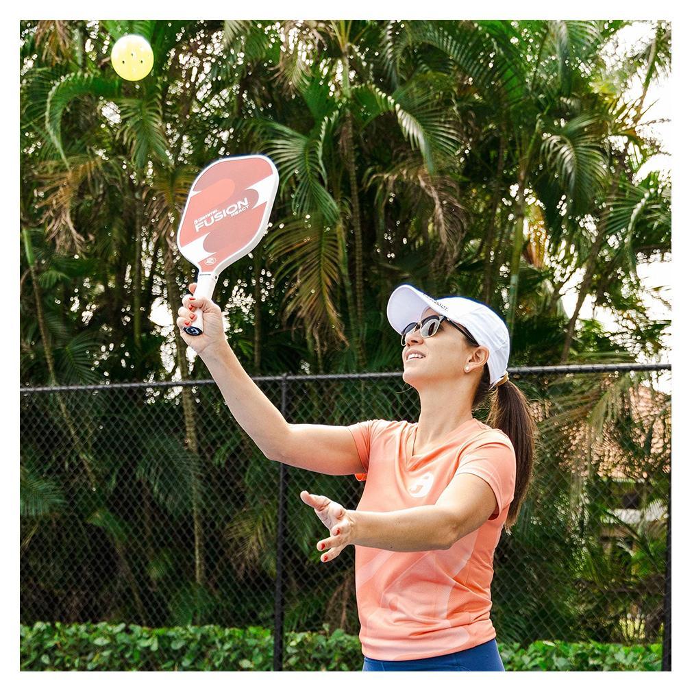 Fusion React Pickleball Paddle Red Racquets Gamma